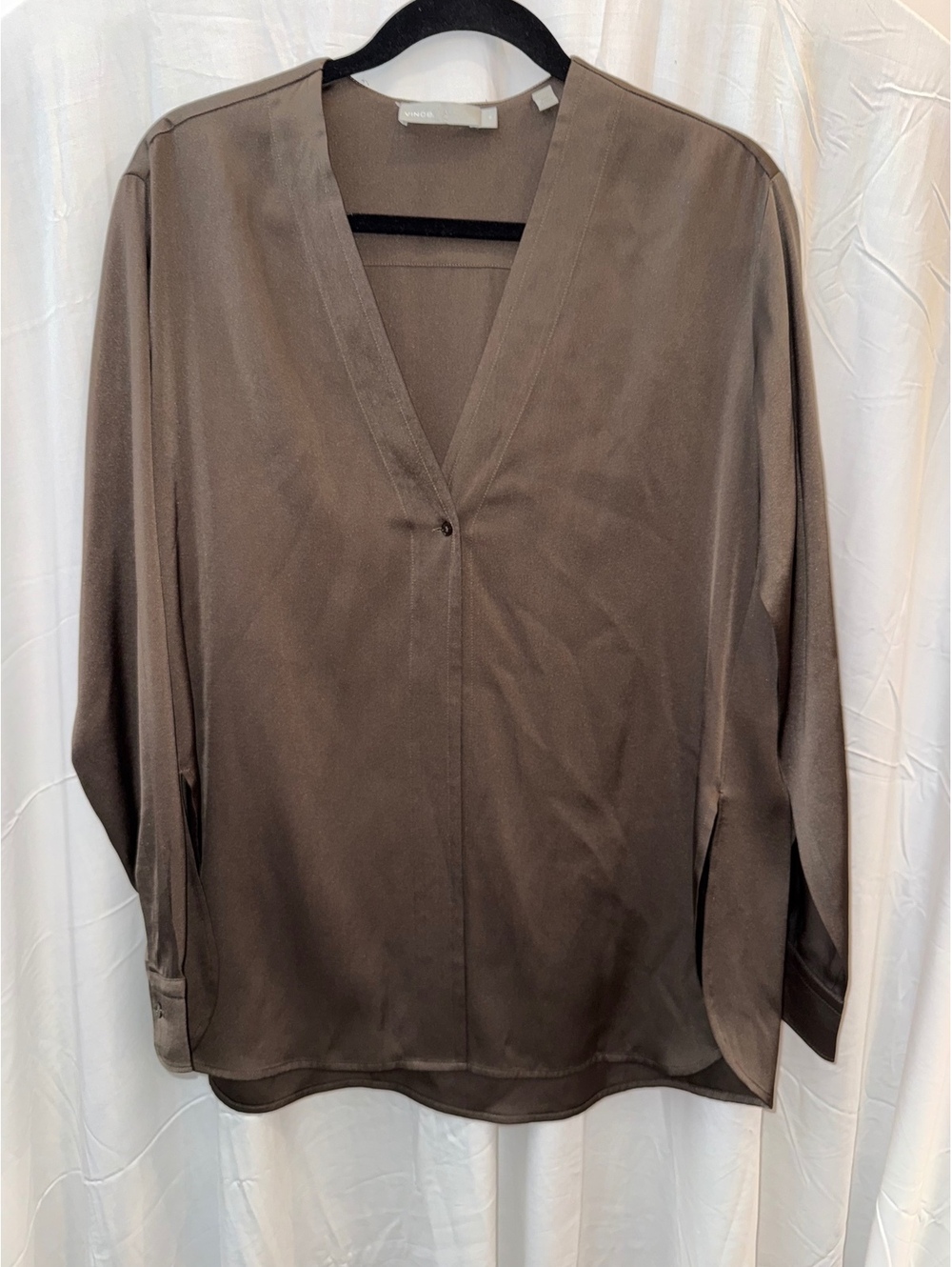 Vince Silk Blouse